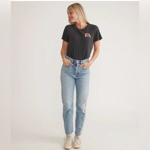 Marine Layer Black Short Sleeve Tee
